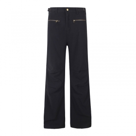 Чёрные свободного фасона джинсы Ken Vibe с карманами на молнии