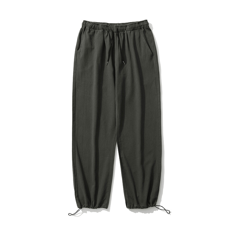 Штаны базовые TXC Pants серого цвета с регулировкой на резинке снизу