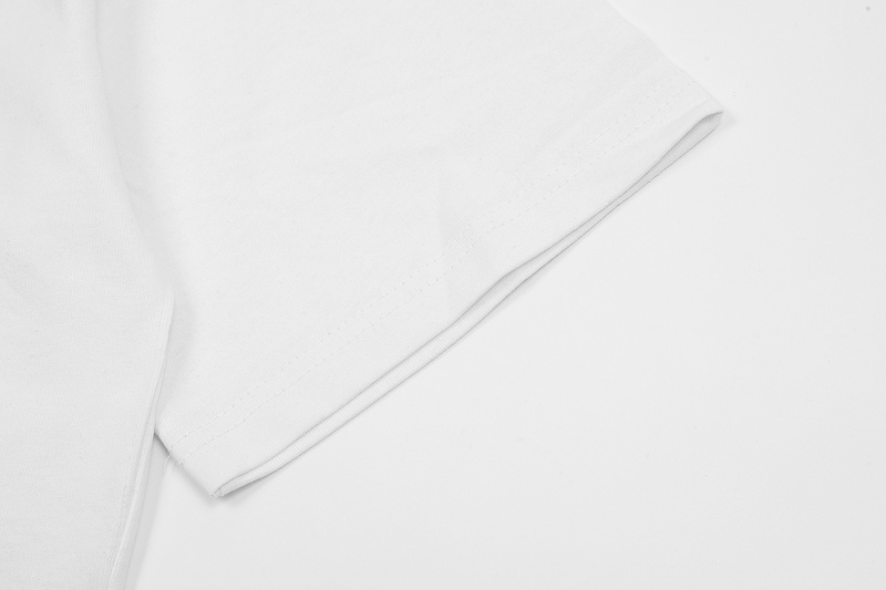 Белая универсальная футболка VLONE с коротким рукавом   