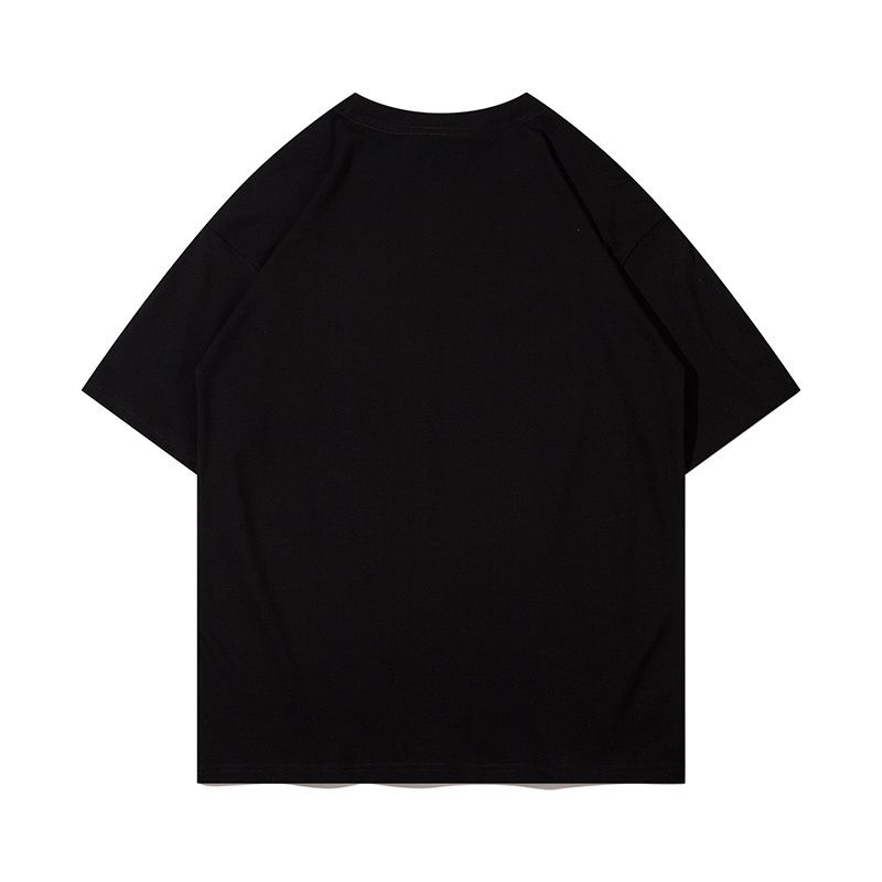 Футболка Carhartt черного цвета с простроченным карманом на груди