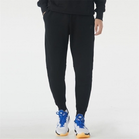 Трикотажные чёрные спортивки Nike с карманами прорезанными