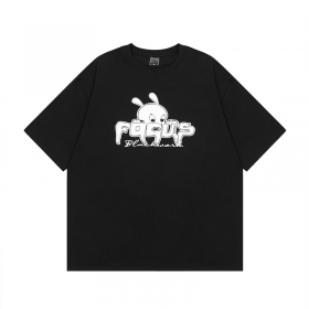 Хлопковая 100% футболка Punch Line цвет-чёрный с короткими рукавами