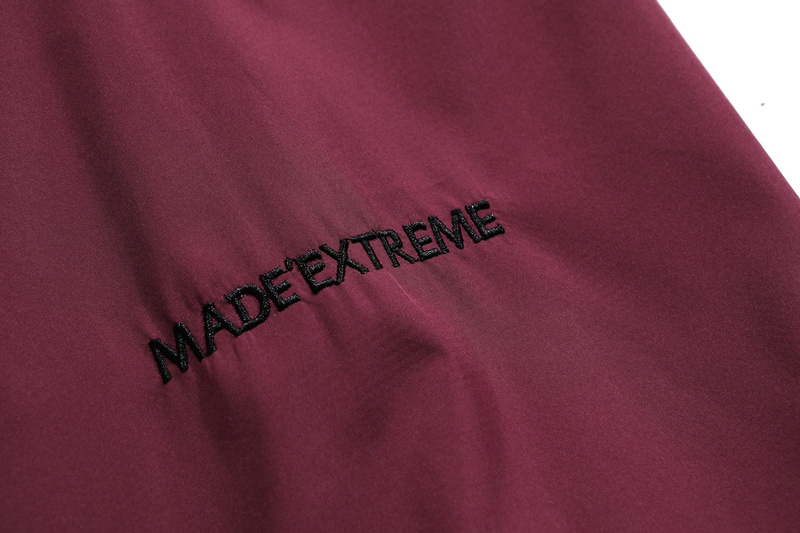 Чёрно-вишнёвая куртка Made Extreme