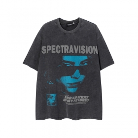 Стильная графитовая Spectra Vision футболка с коротким рукавом