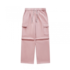 Розовые INFLATION спортивные штаны с накладными карманами