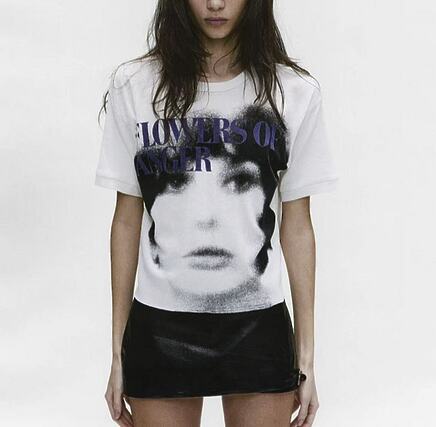 Enfants Riches Deprimes футболка в белом цвете с напечатанным принтом