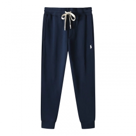Трендовые темно-синее штаны Polo Ralph Lauren с карманами