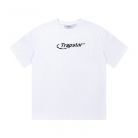 Trapstar белая футболка с коротким рукавом из натурального хлопка 