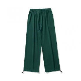 Штаны TXC Pants базовые зелёного цвета с резинкой снизу