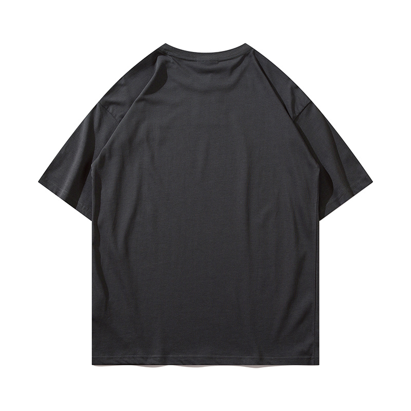 Базовая темно-серая футболка Carhartt с брендовым логотипом