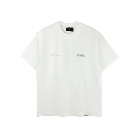 100% хлопковая белая футболка Represent с логотипом на спине и груди