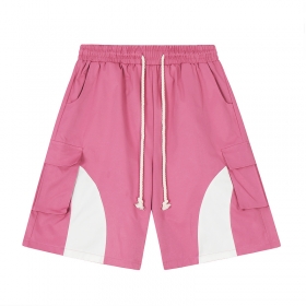 Розовые шорты Punch Line с нашитыми карманами по бокам