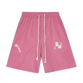 Базовая широкие шорты Punch Line розового-цвета с карманами сзади