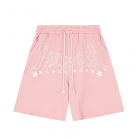 Розовые Punch Line шорты с карманами по бокам и сзади