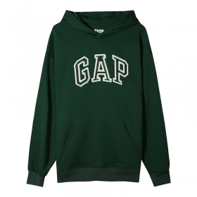 GAP худи зелёного-цвета с капюшоном и манжетами на рукавах
