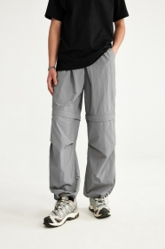 INFLATION креативная модель штаны-шорты трансформер серого цвета