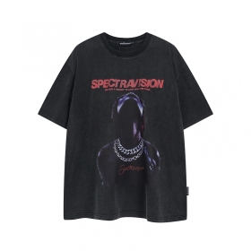 Удобная SPECTRA VISION футболка выполнена в черном цвете