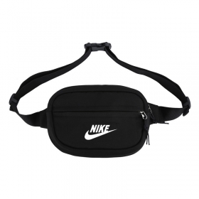 Поясная чёрная сумка Nike удобная и практичная с регулирующим поясом
