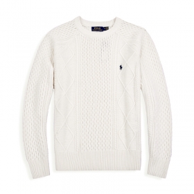 Оригинального качества от поставщика Polo Ralph Lauren белый свитер