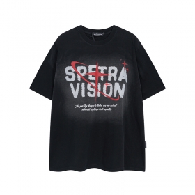 Оригинальная модель футболки SPECTRA VISION черного цвета
