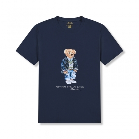 Ralph Lauren футболка темно-синего цвета с коротким рукавом