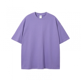 Фиолетовая лёгкая мягкая повседневная футболка ARTIEMASTER