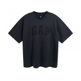 YEEZY Gap Balenciaga темно-серая креативная футболка