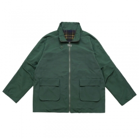 Двухсторонняя куртка Editorial Department темно-зеленого цвета