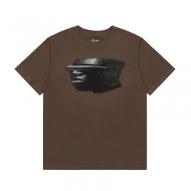 Уютная базовая коричневая футболка от бренда Cactus Jack
