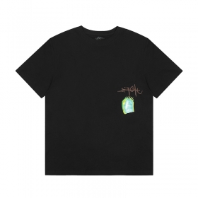 Стильная черная футболка Cactus Jack качественная модель