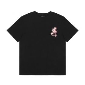 Cactus Jack с напечатанной надписью футболка в черном цвете из хлопка