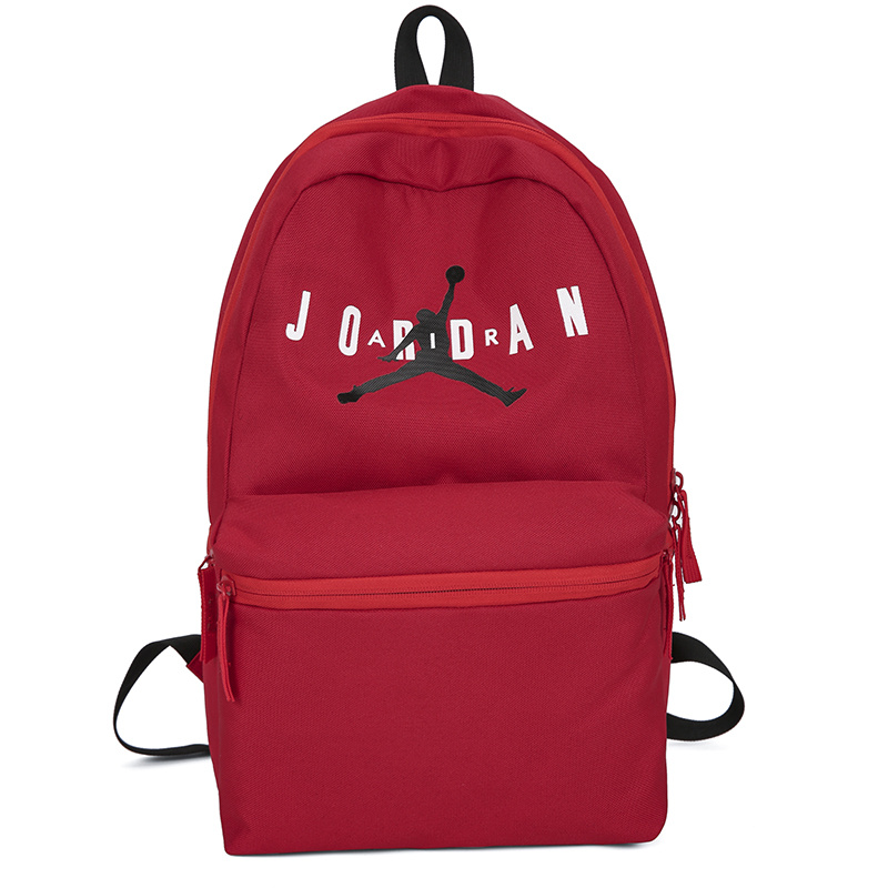 Вместительный красный рюкзак Nike Jordan с малым карманом 