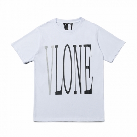 Белая футболка VLONE Reflective с логотипом и принтом