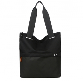 Nike чёрная сумка-шоппер на плечо водоотталкивающая 