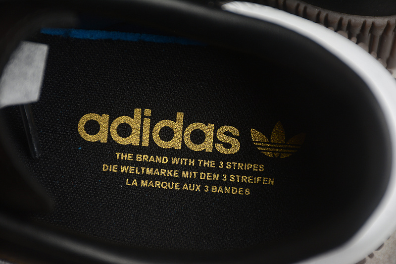 Чёрные кроссовки Adidas Originals Samba Rose на толстой подошве