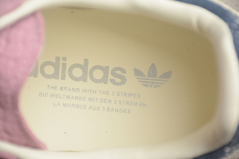 От бренда Adidas Samba Vegan розовые кеды на тонкой подошве низкие