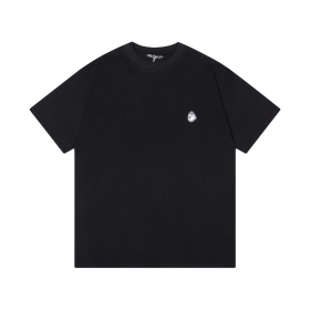 Carhartt футболка в черном цвете с принтом на спине