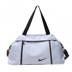 Женская спортивная сумка Nike белая с плечевым ремнём