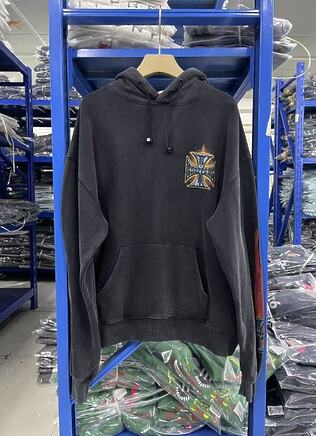 West Coast Choppers зип худи черного цвета с ярким принтом