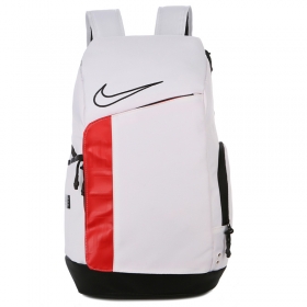 Белый рюкзак с красной вставкой Nike из водоотталкивающего материла