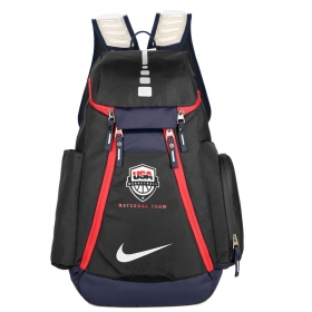 Рюкзак Nike чёрный из водоотталкивающей ткани с регулируемыми лямками