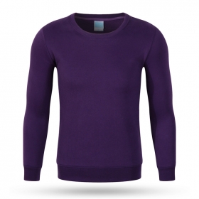 Свободного кроя свитшот UT&UT выполненный в фиолетовом цвете