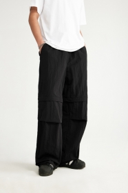 Универсальные штаны-шорты INFLATION черного цвета с карманами