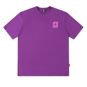 Стильная фиолетовая с широкими рукавами MAXWDF футболка