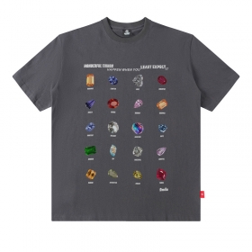 Летняя серая футболка MAXWDF изготовлена из 100% хлопка