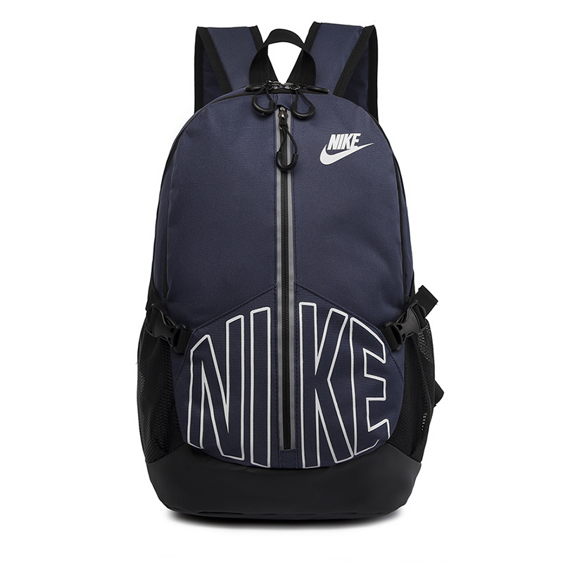 Универсальный тёмно-синий рюкзак Nike с широкими плечевыми лямками