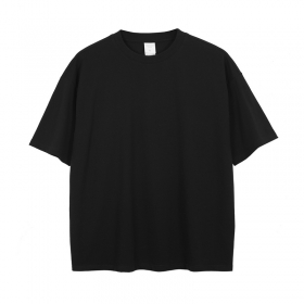Чёрная классическая лёгкая футболка ARTIEMASTER