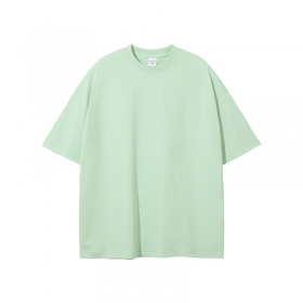 Светло-зелёная лёгкая мягкая повседневная футболка ARTIEMASTER