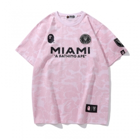 Футболка Bape Miami розовая в наличии