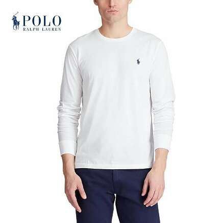 Эффектный в белом цвете Polo Ralph Lauren лонгслив